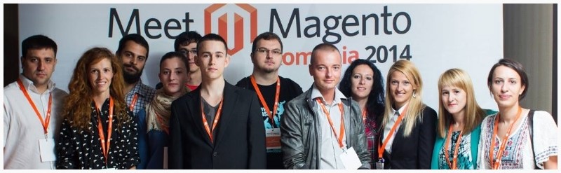evozon team at Meet Magento Romania