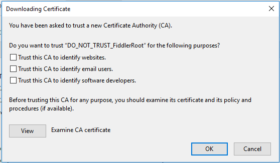 Downloading Certificate