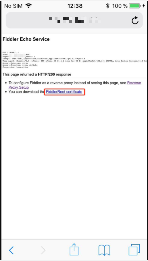 Download fiddler root certificate for android app