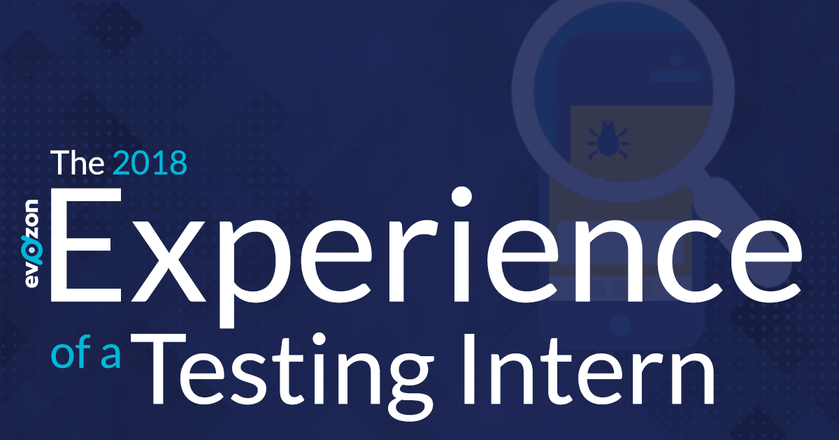 2018 testing internship experience cover