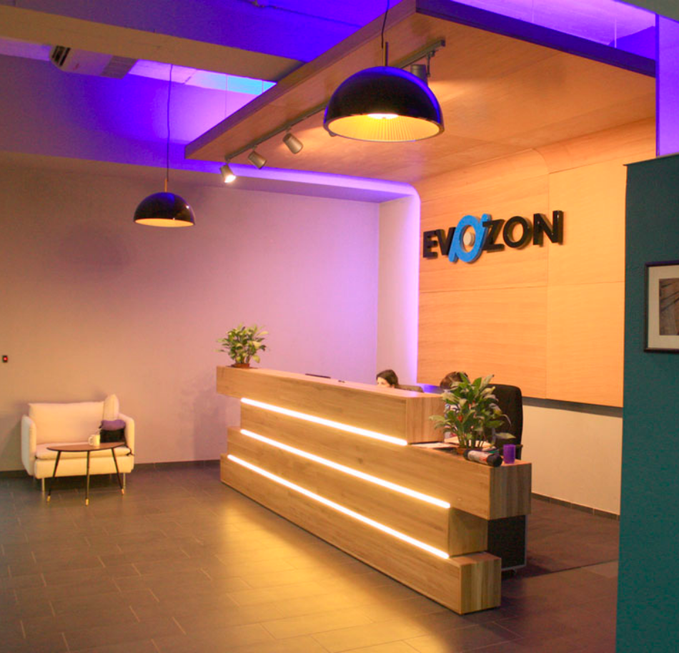 Evozon reception available jobs