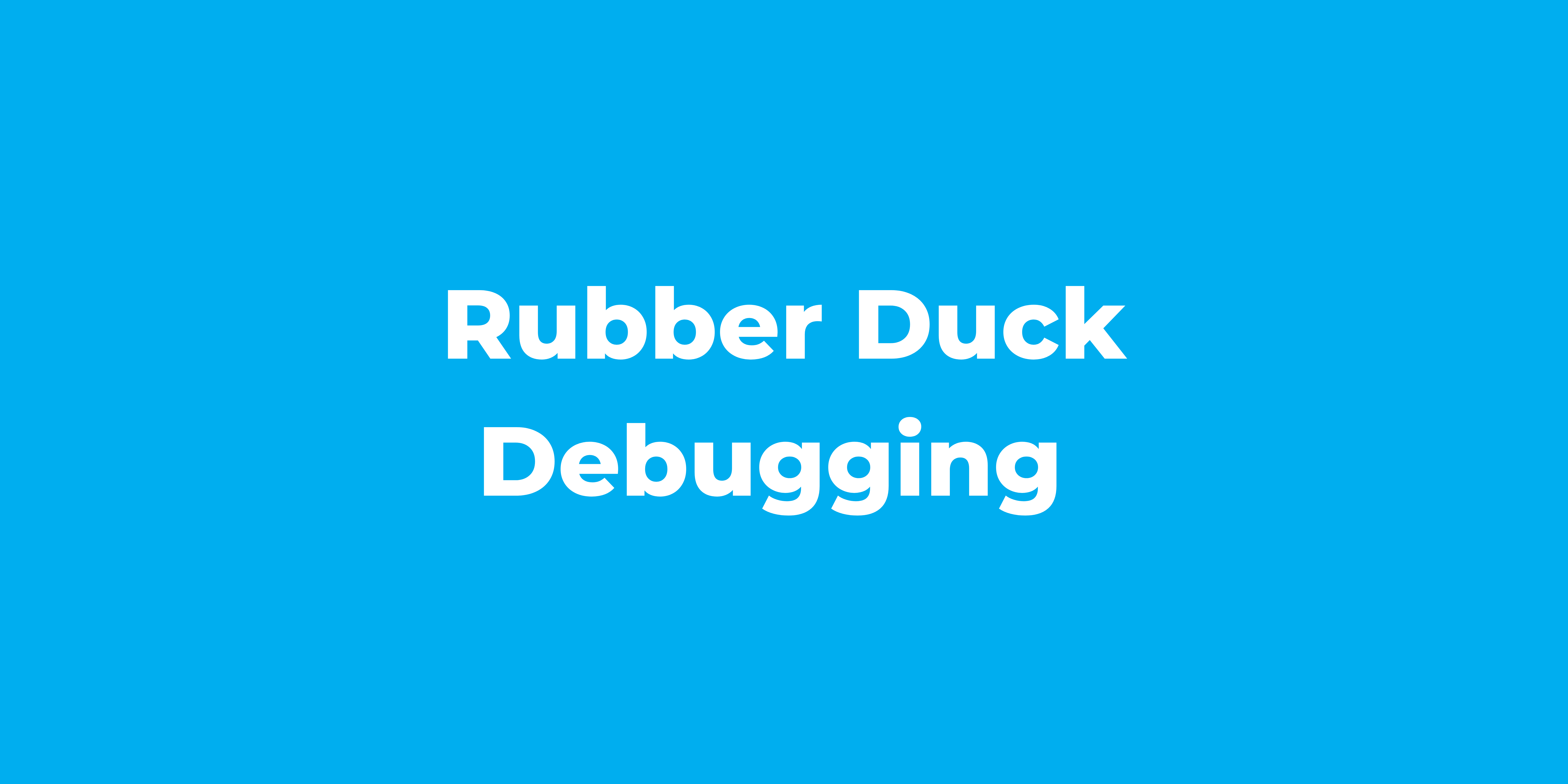 Rubber Duck Debussing