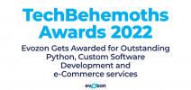 techbehemoths awards evozon cover image